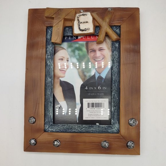 NWT BOGO 3 Dimensional Art Picture Frame 4x6 Tex - Buy One Get One Free - Picture 3 of 7